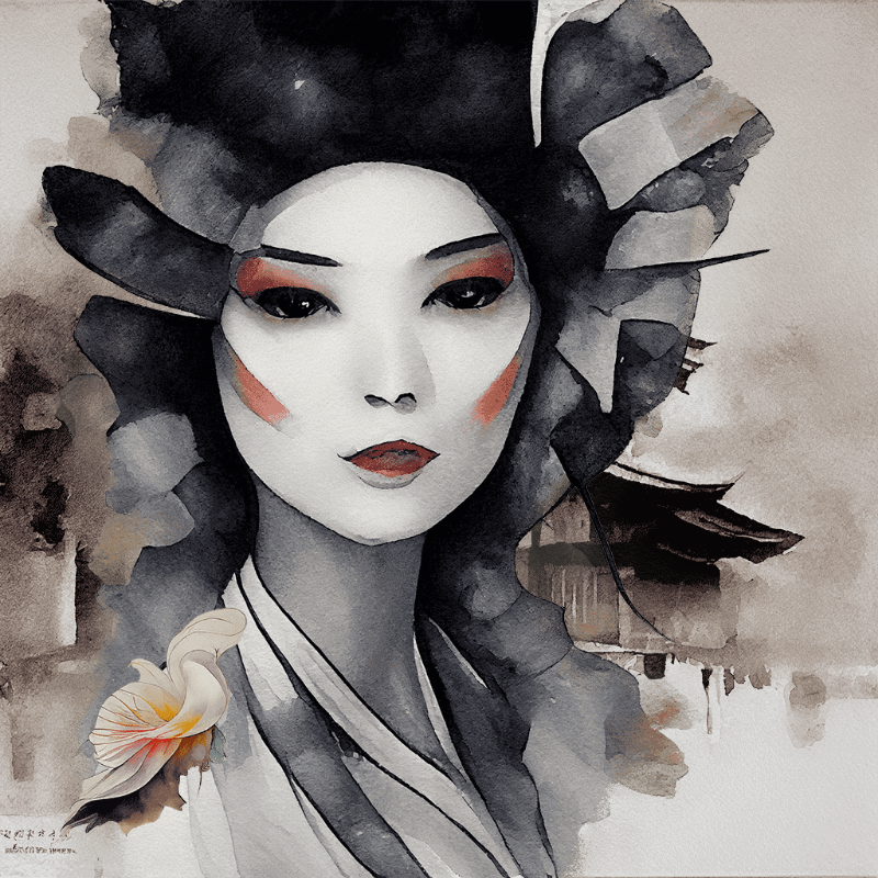 Rural Geisha #6 static token preview