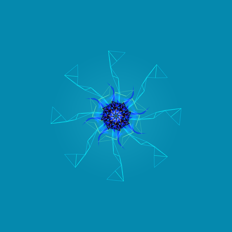 Color Time Mandala #4 static token preview