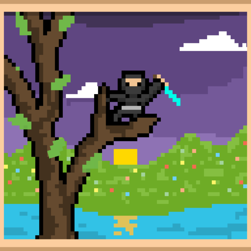 Little Ninjaz #3 static token preview
