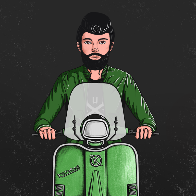 SCOOTER RIOT #185 static token preview