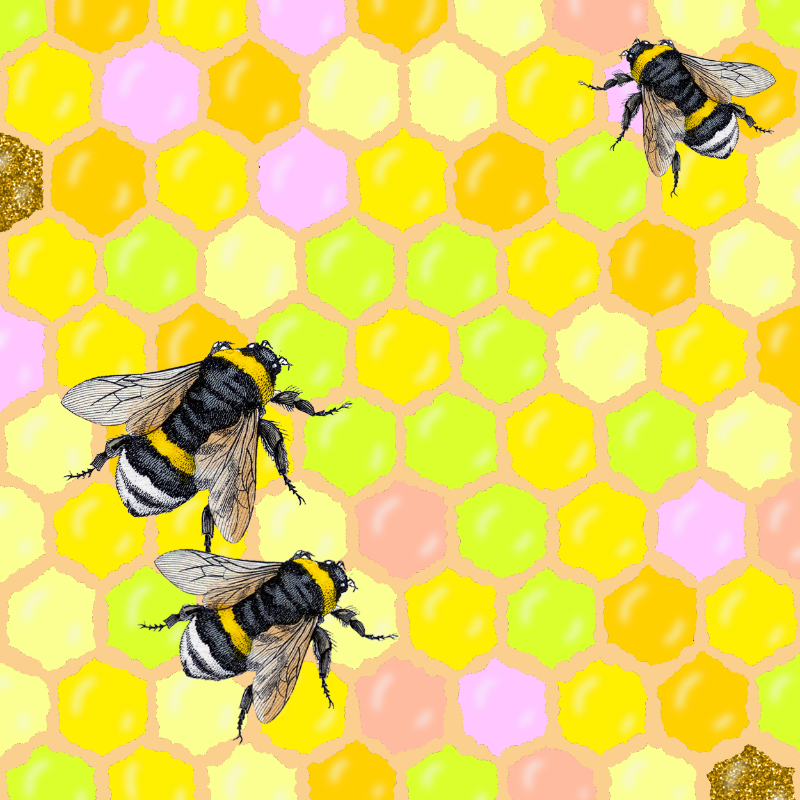 Let's Get Down To Bees-ness #3 static token preview