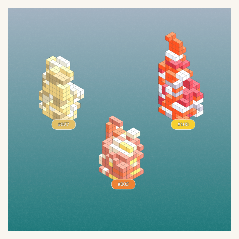Pokeblocks Squad #22 static token preview