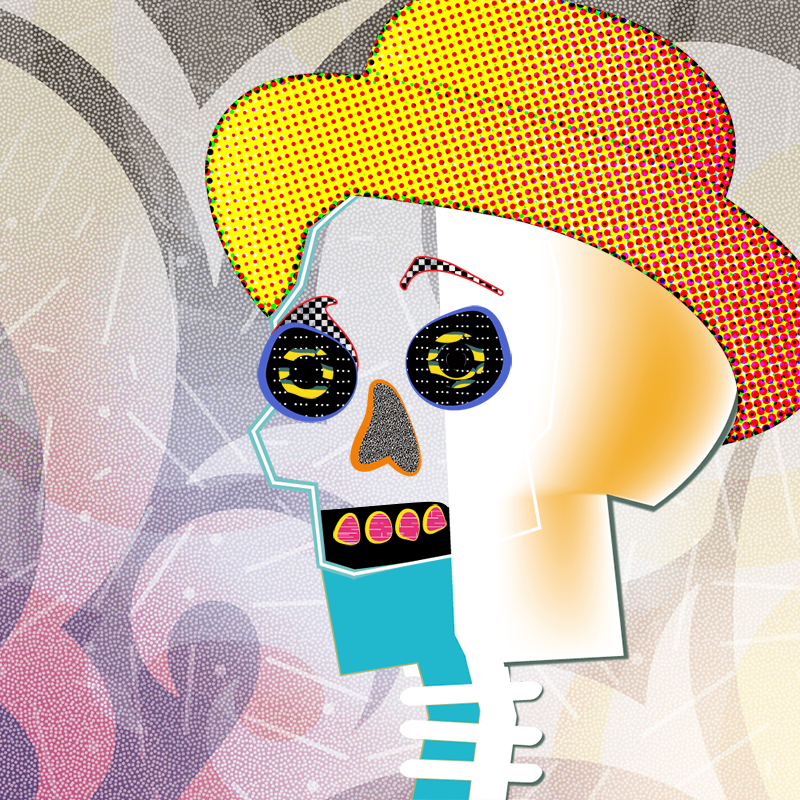 Stylin Skulls #4 static token preview