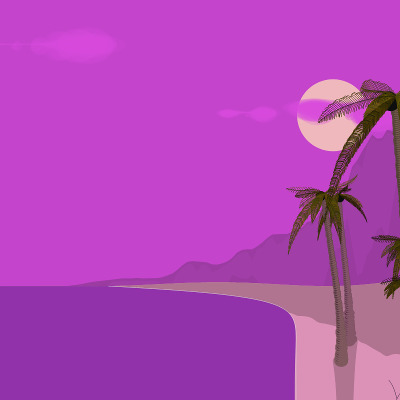 Beachscape #10 static token preview