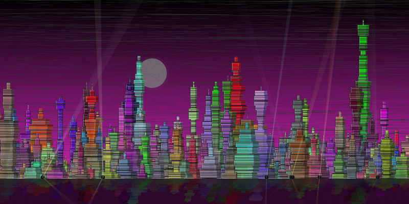Fictional Cityscapes #20 static token preview