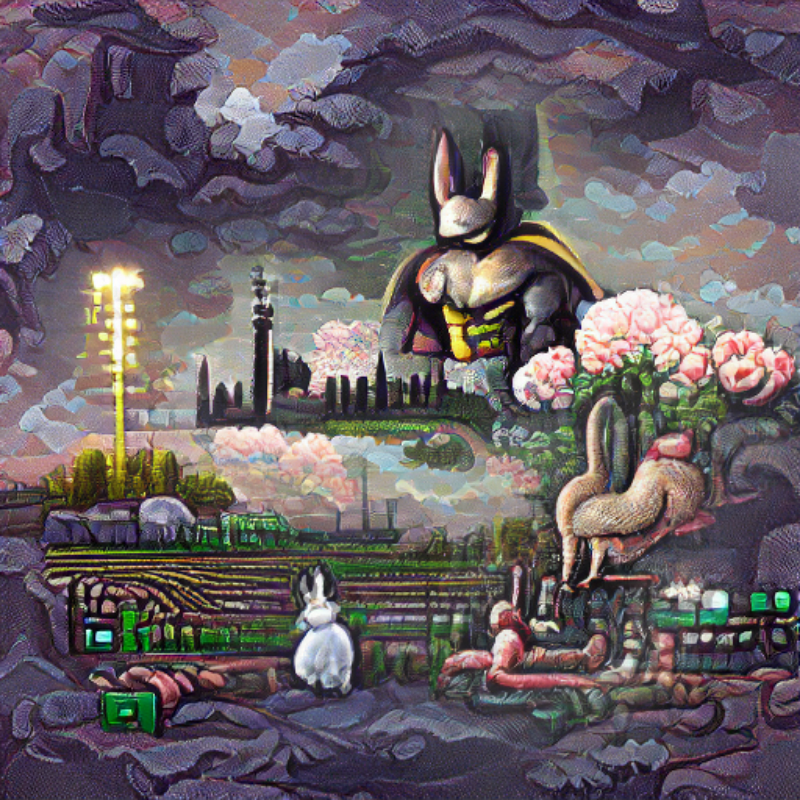 Follow the White Rabbit #1 static token preview