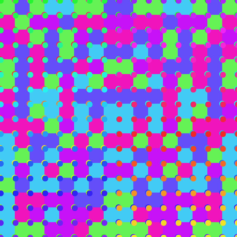 Squares and dots #9 static token preview