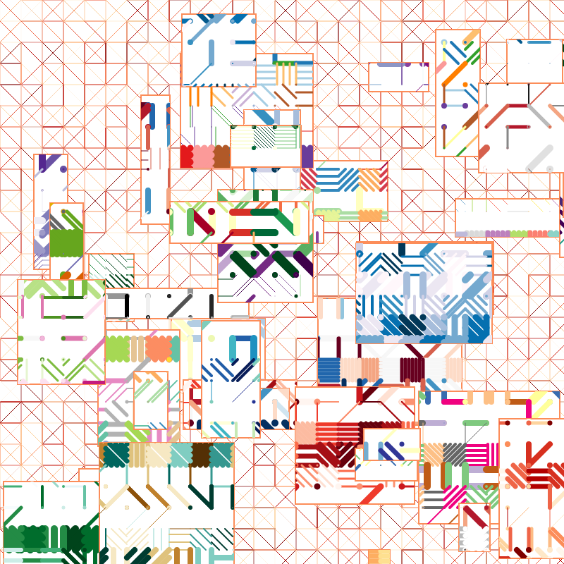 depicting order in chaos #24 static token preview