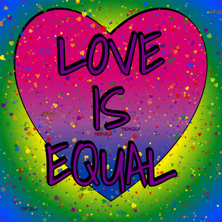 Love IS Equal #10 static token preview