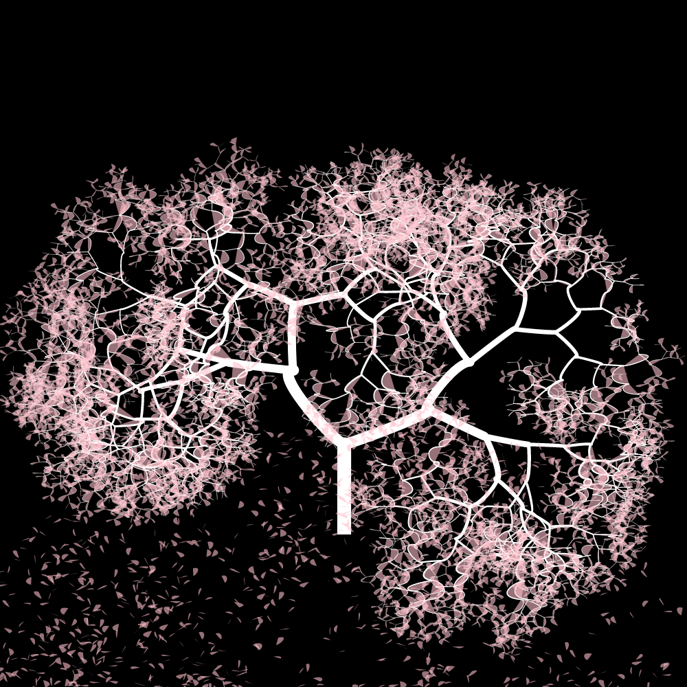 Bézier Bloom #19 static token preview