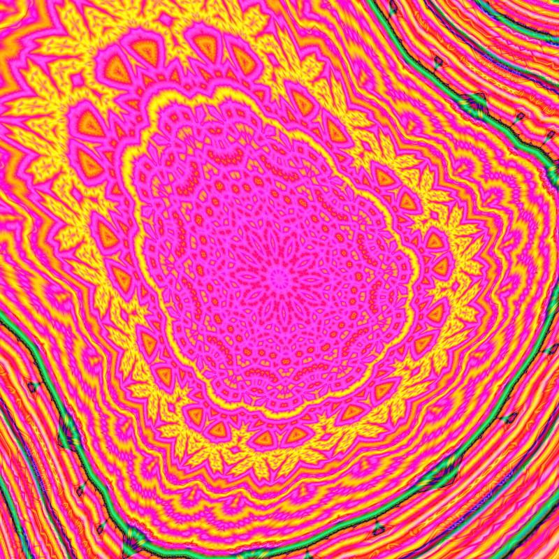 Psilocybin vision #2 /meditation #23 static token preview