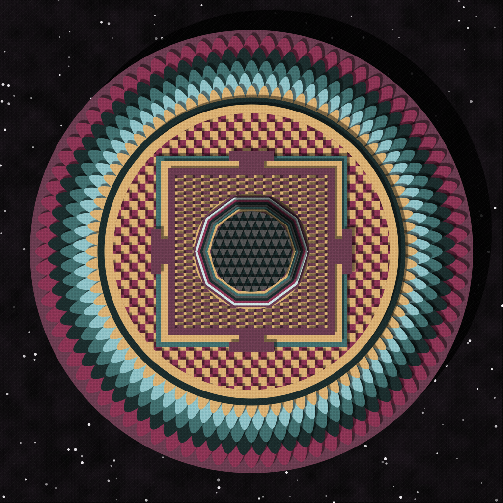 Paper Mandala #9 static token preview