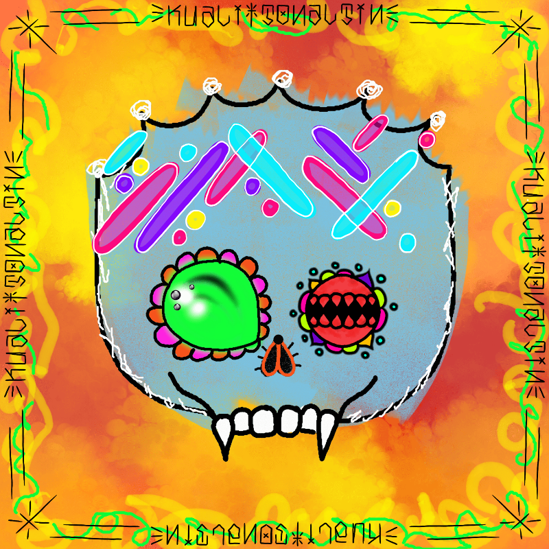 Mexican Candy Skulls #4 static token preview