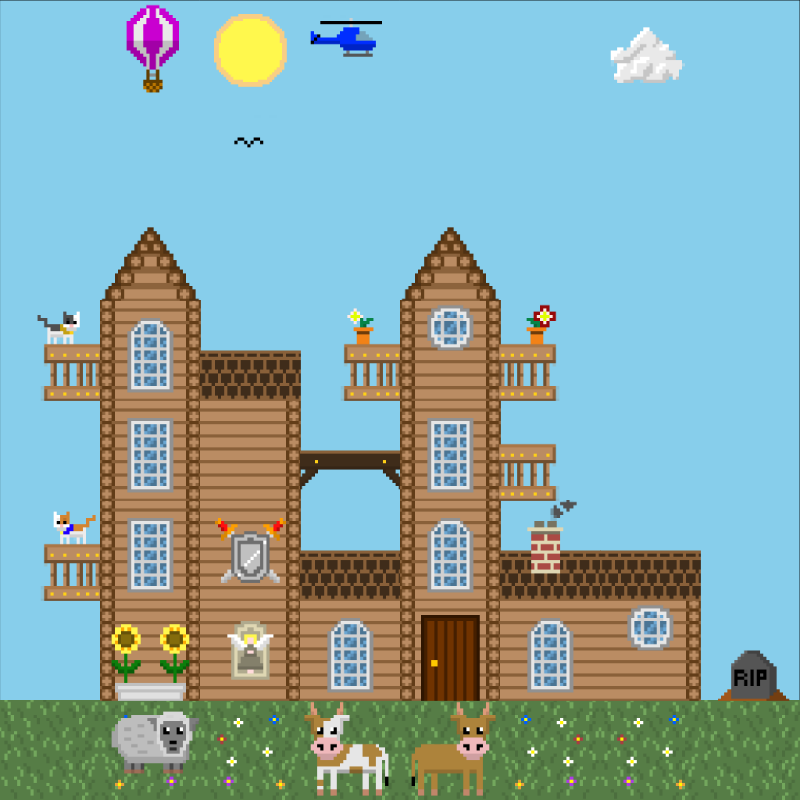 2D Mansion #23 static token preview