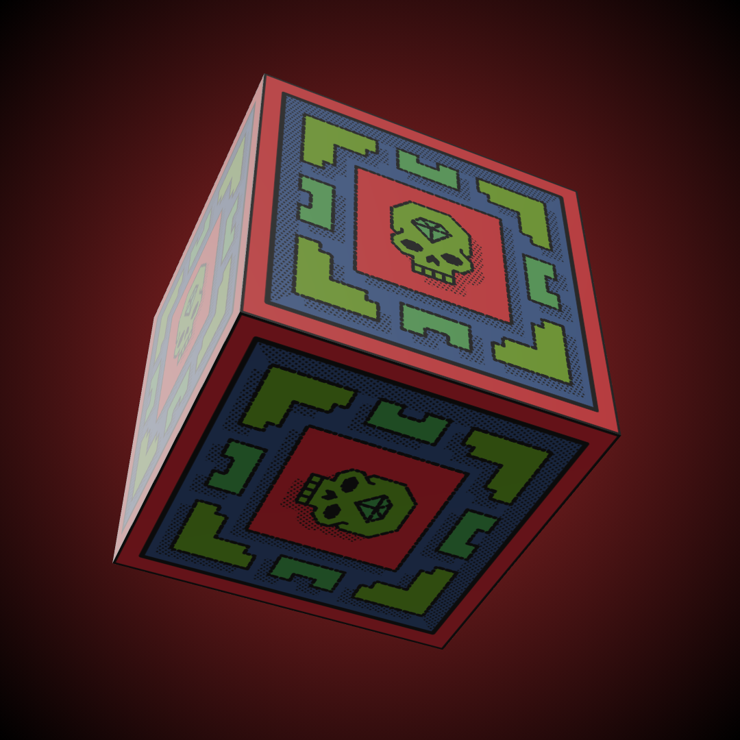 🧊 MYSTERY CUBE GEN1 #1 static token preview