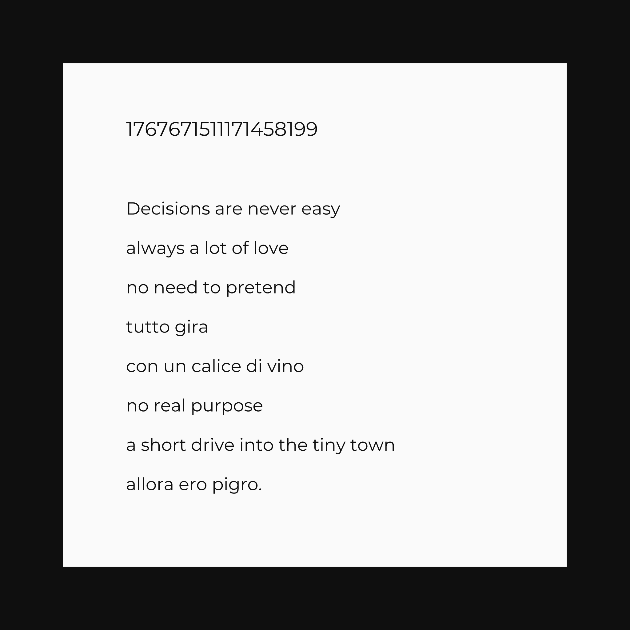 engoesback #9 static token preview