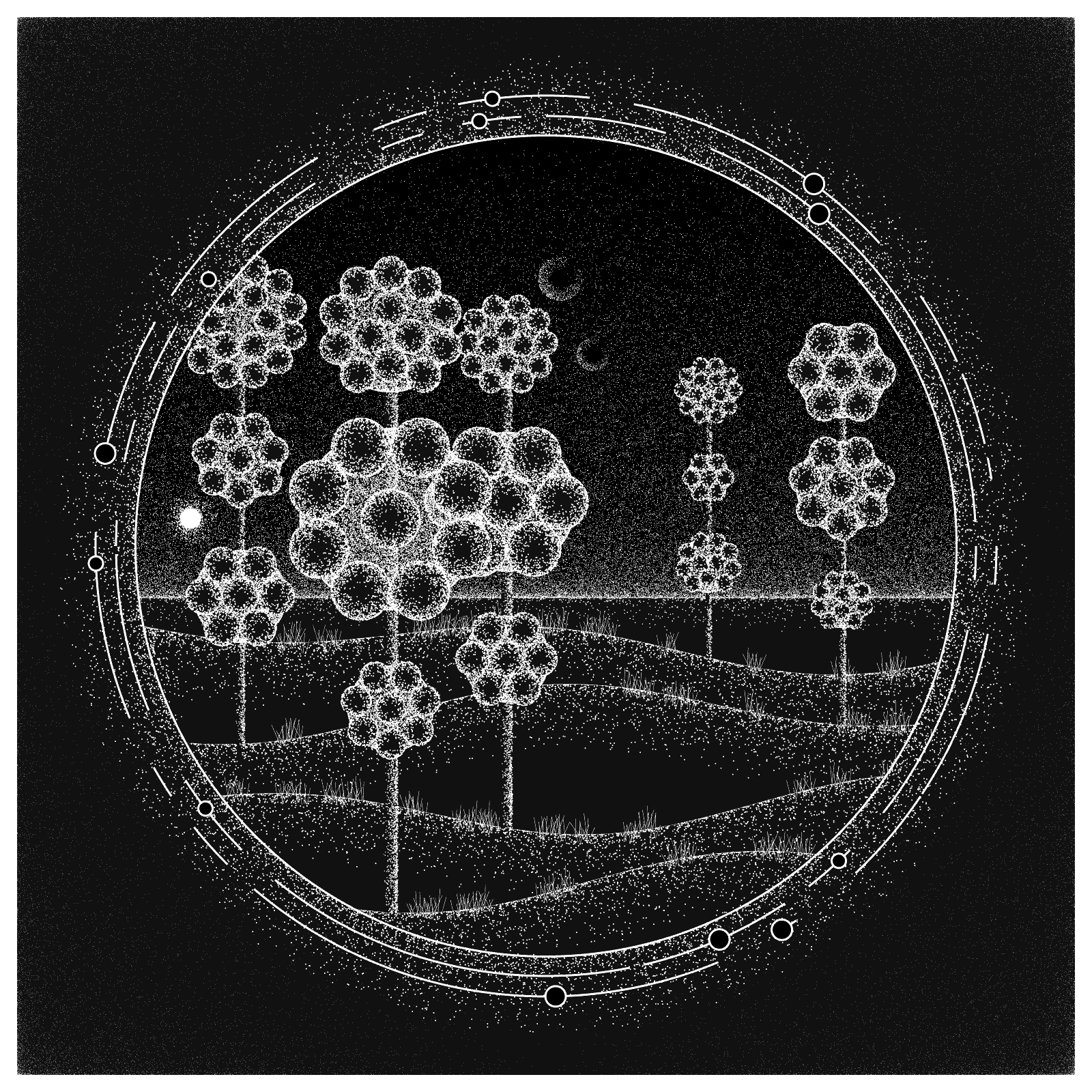 EXPLORING SPACE FLOWERS #11 static token preview