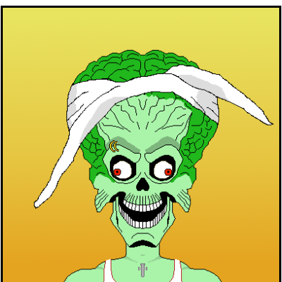77 Weird Aliens #10 static token preview