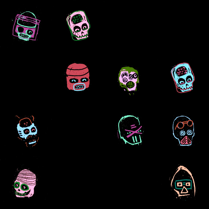 Warhol's Rabble #12 static token preview