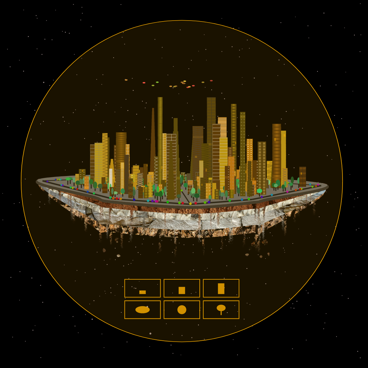 Fluidynamix - Cities #3 static token preview