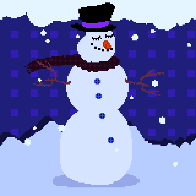 Freaky Snowman #10 static token preview