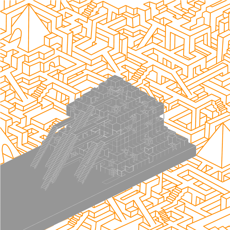 Daedalian Pyramids #24 static token preview
