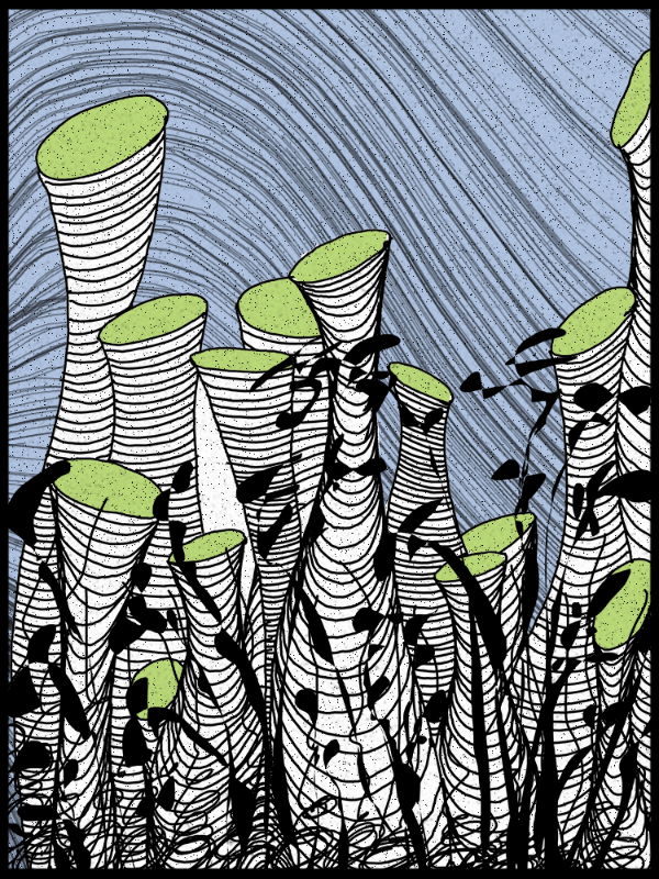 Play with lines #zentangle #10 static token preview