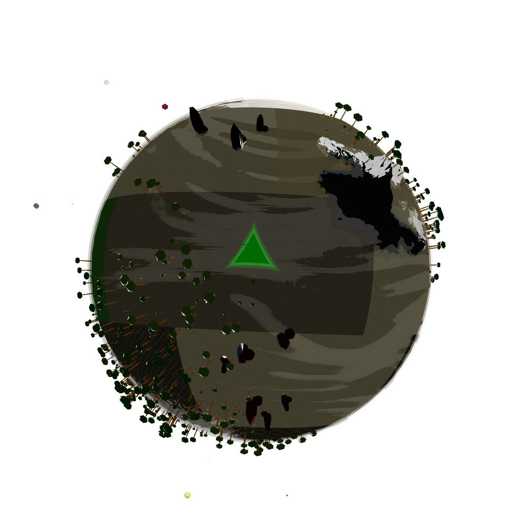 Exoplanets in texture #11 static token preview