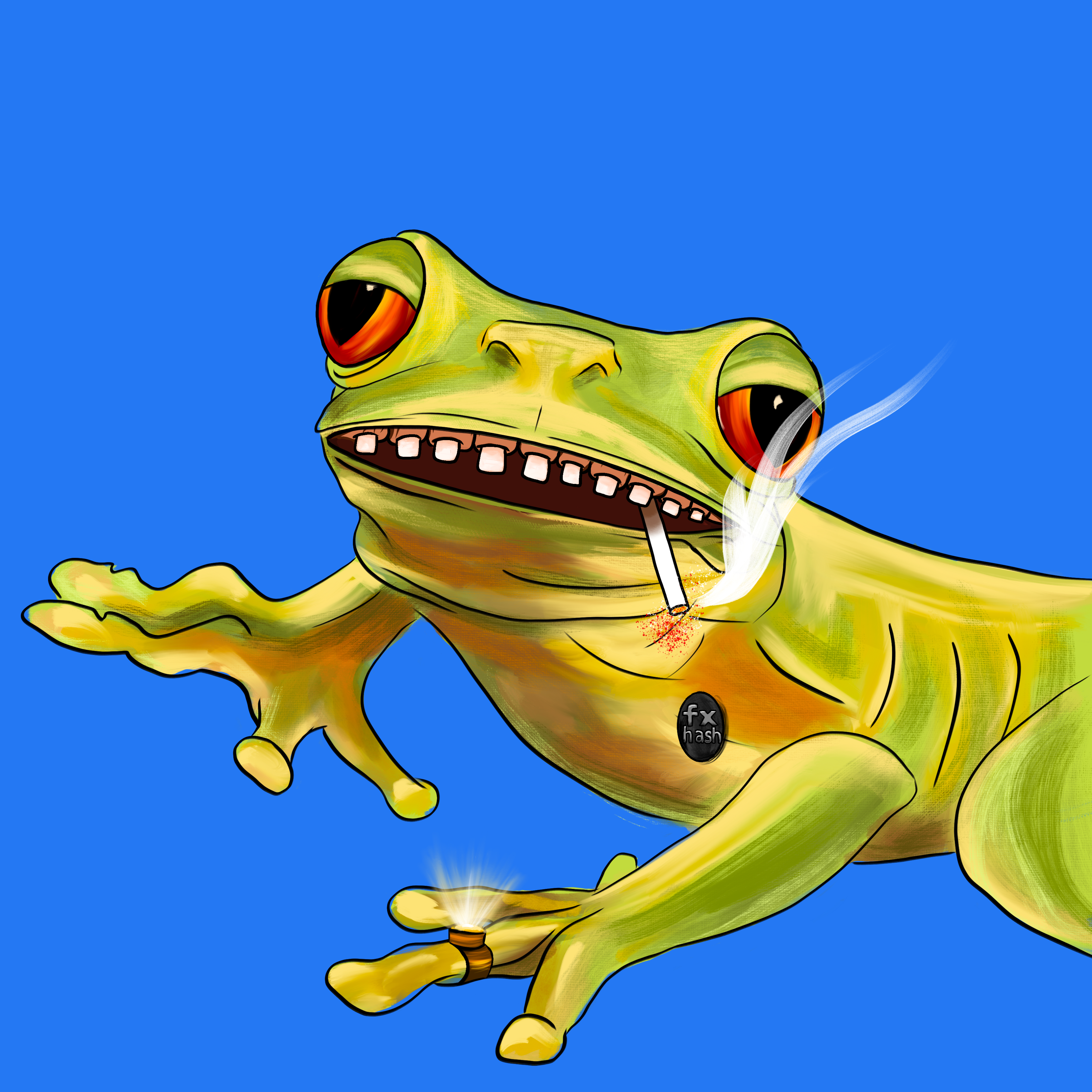 fxFrog #14 static token preview