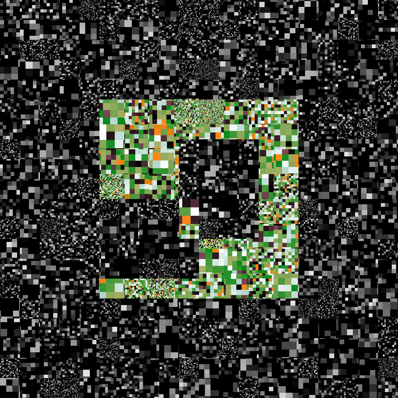 instructions for poems #8 static token preview
