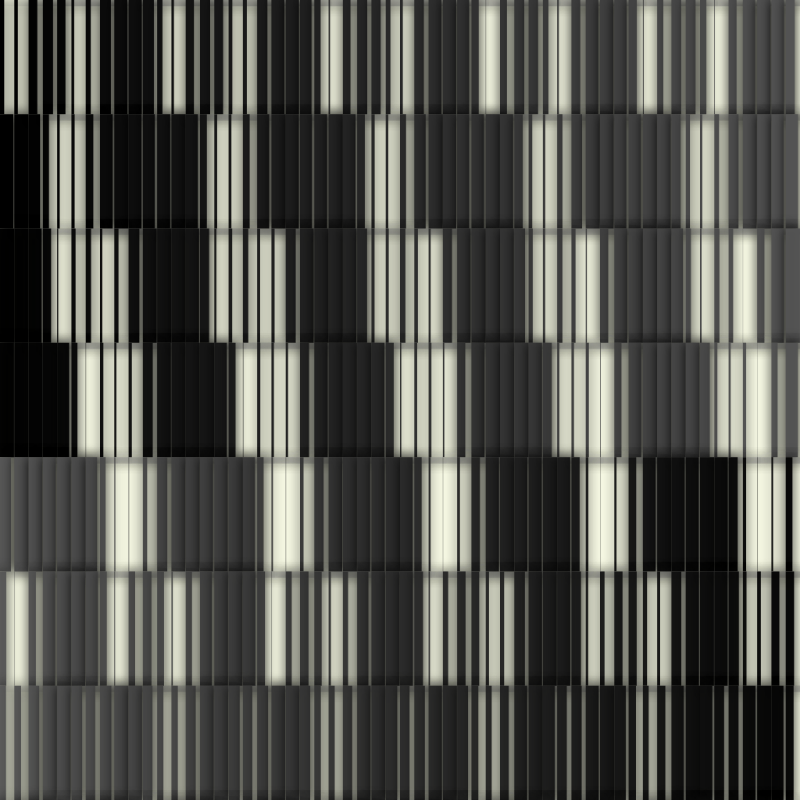 Generative Barcode Helmholtz Illusion #22 static token preview
