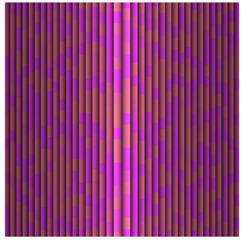 Noise: 1D Experiment #6 static token preview