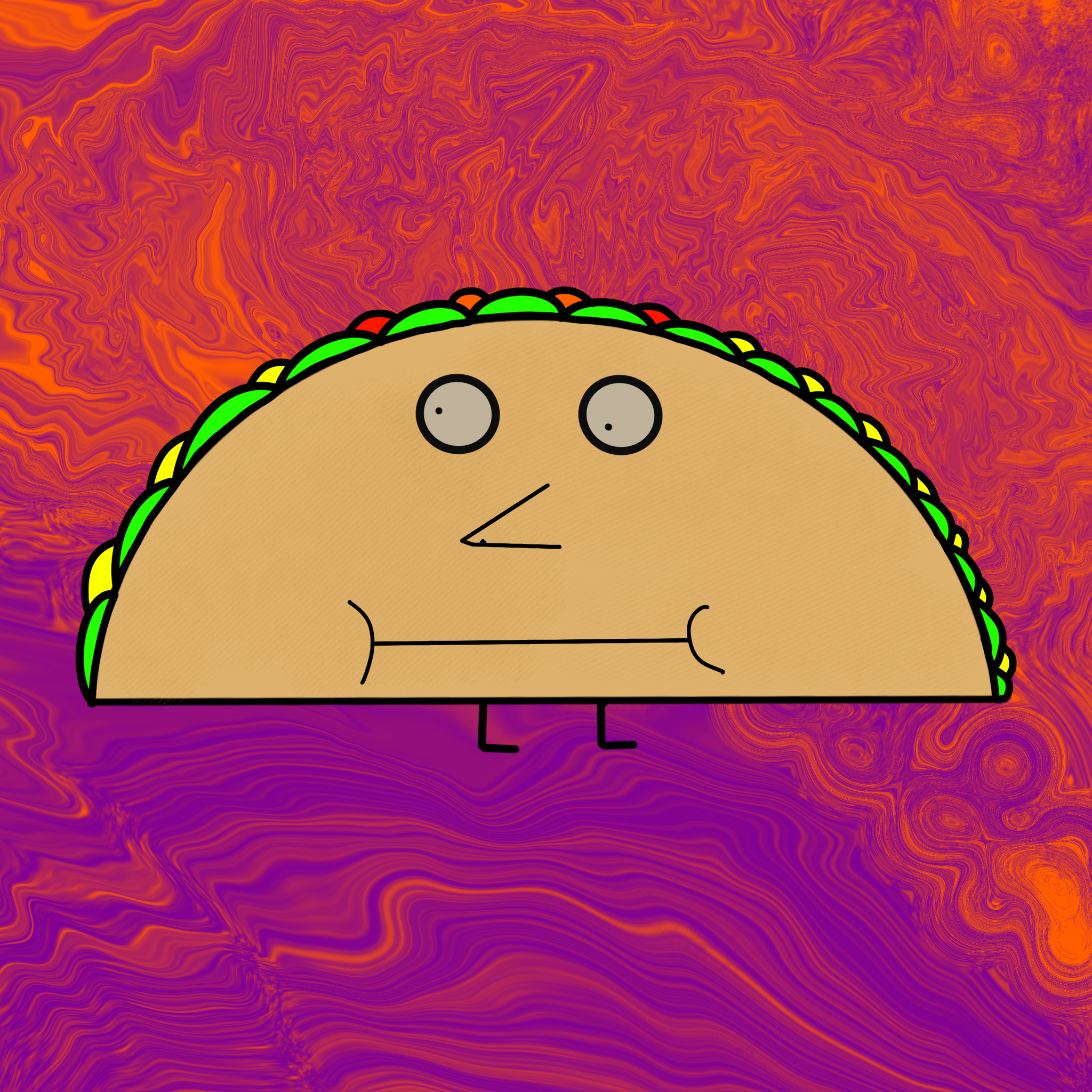 Trippy Tacos #6 static token preview