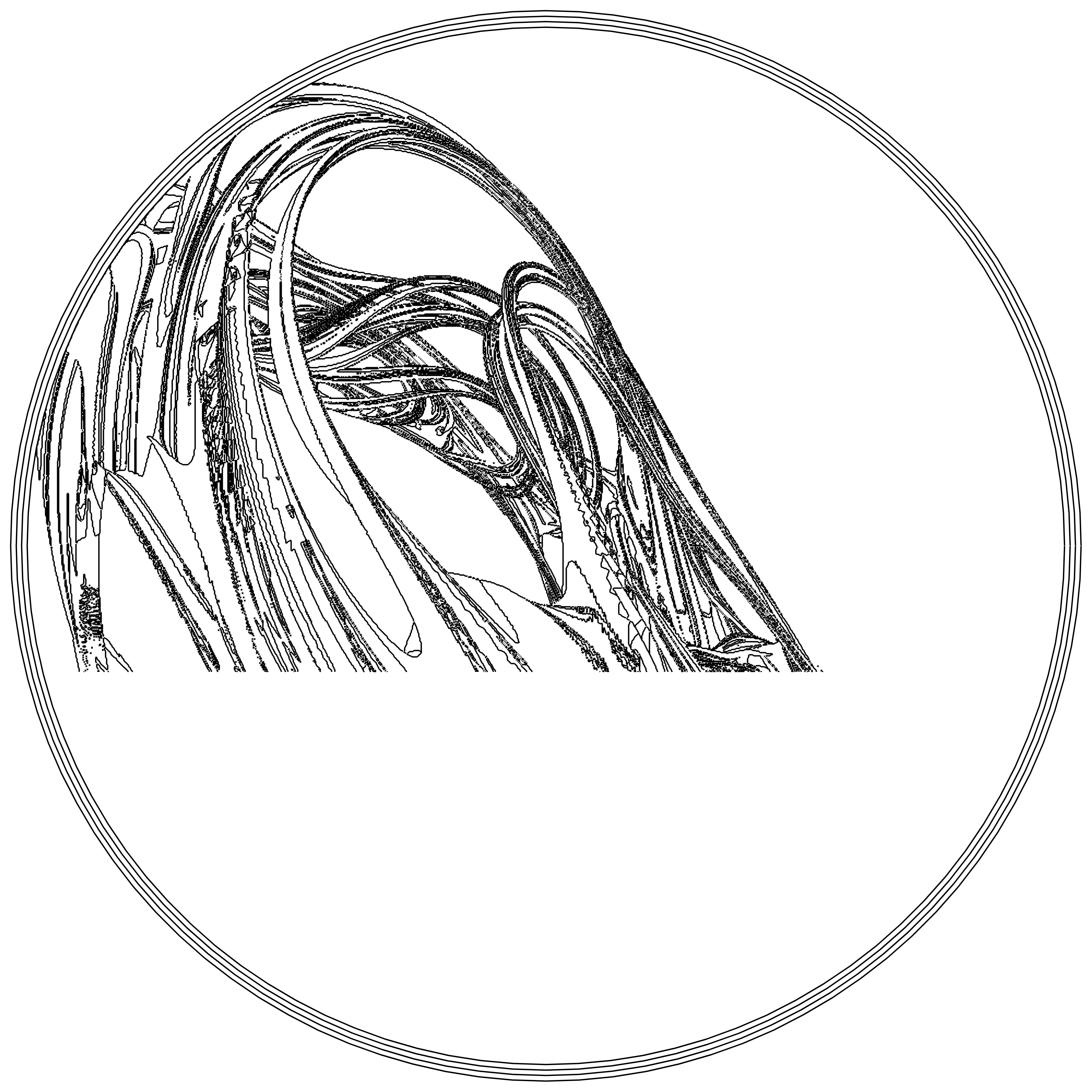 LL21 Fractal Contour #82 static token preview