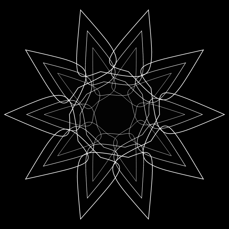bezier symmetry #12 static token preview