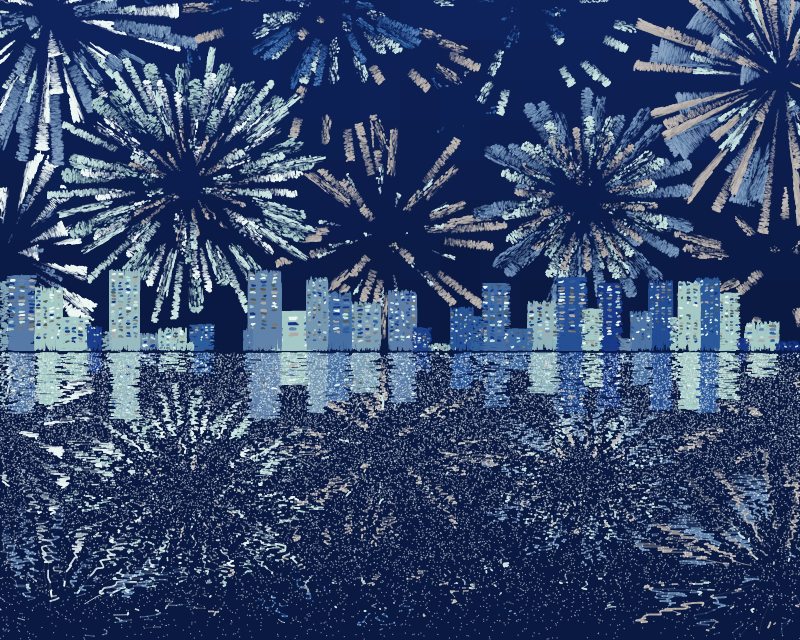 Fireworks #5 static token preview