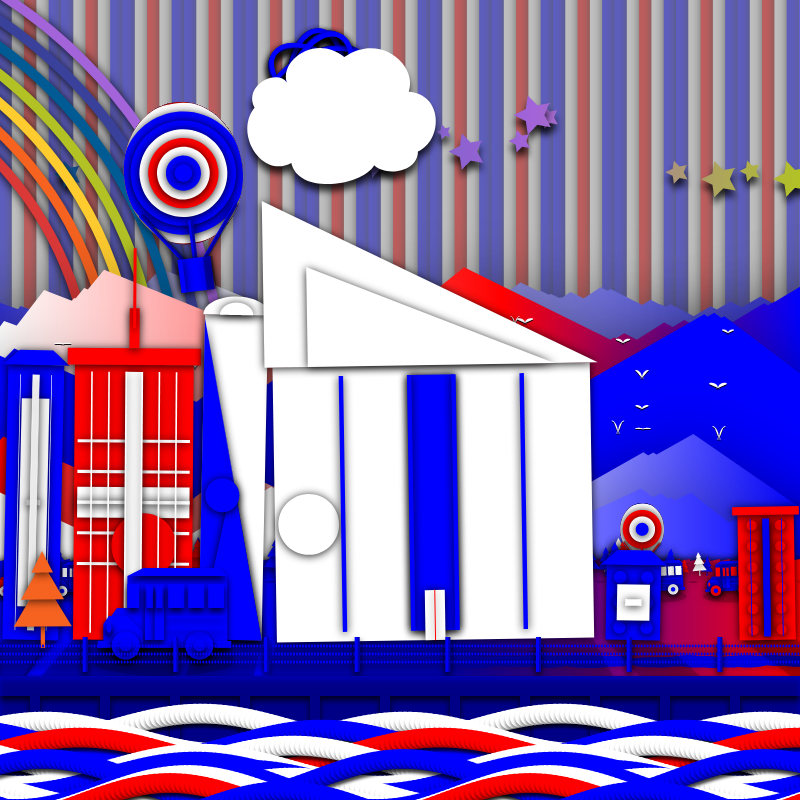 Paper Art 2.5D #11 static token preview
