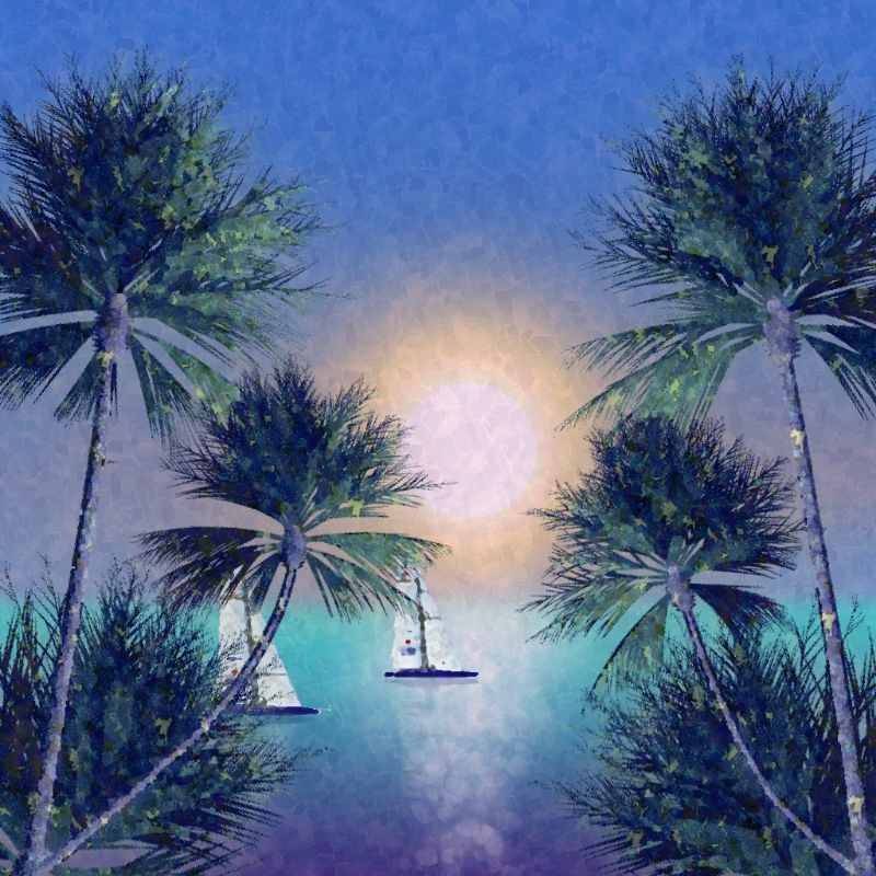 Pastel Island #8 static token preview