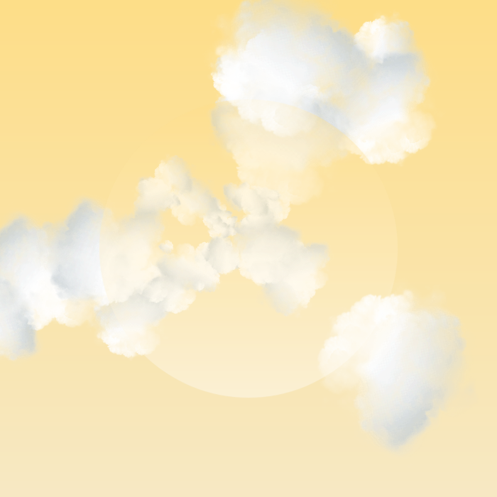 Floaty Clouds #3 static token preview