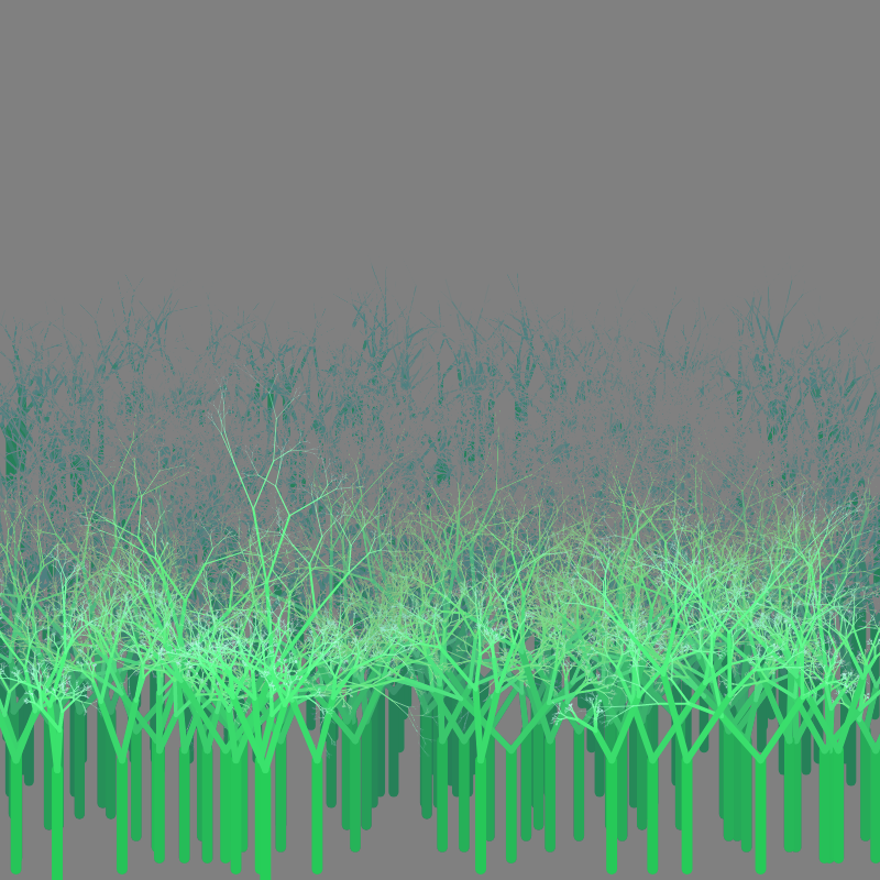 Dark forest #2 static token preview