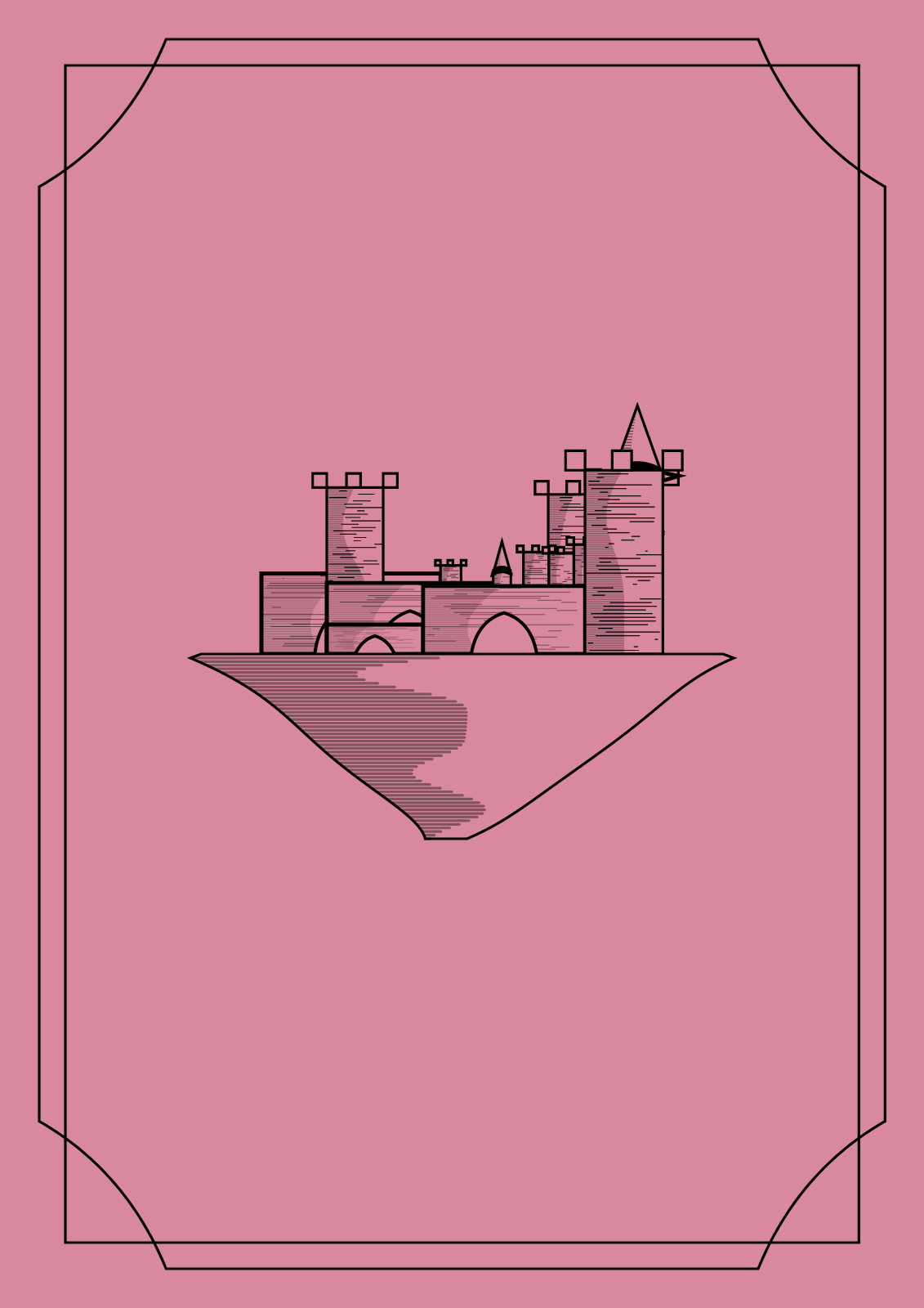 Minimalist Castle #15 static token preview