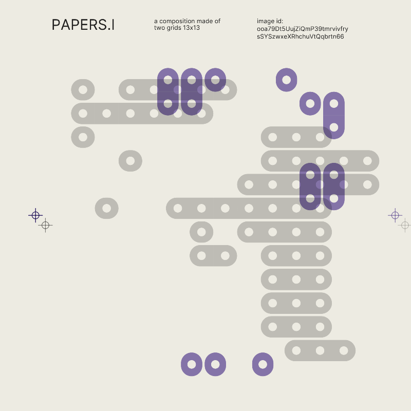 PAPERS.I #19 static token preview