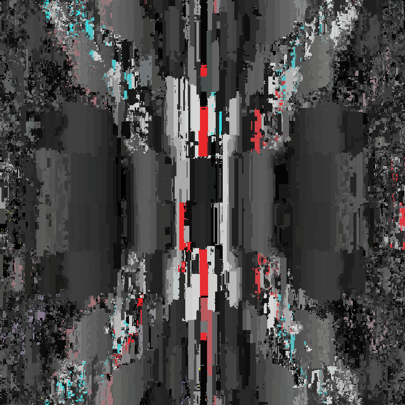 Glitchy feedback void #9 static token preview