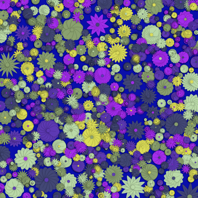 Flower garden #4 static token preview