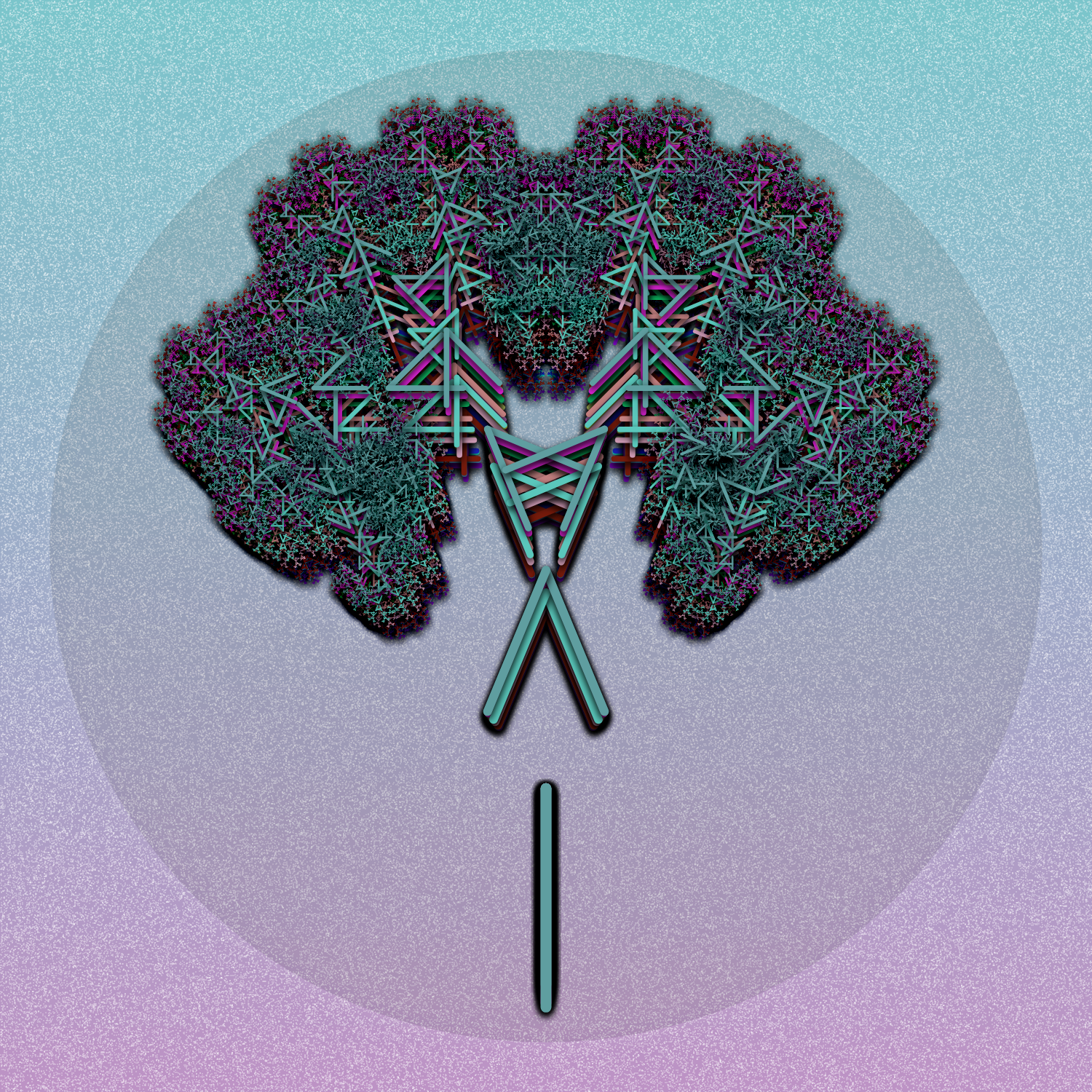 Futuristic Trees #6 static token preview