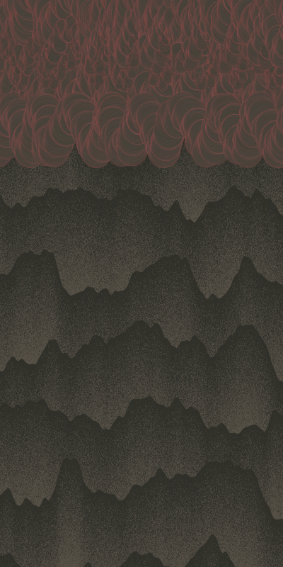 Clouds over the Mountains #17 static token preview