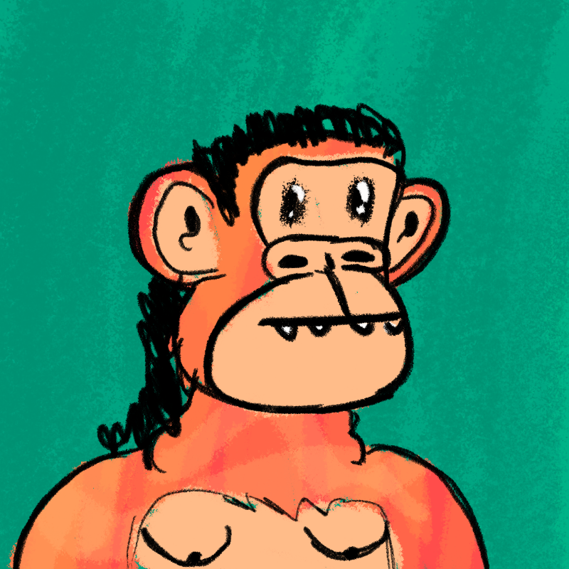 Fat apes burguer club #25 static token preview