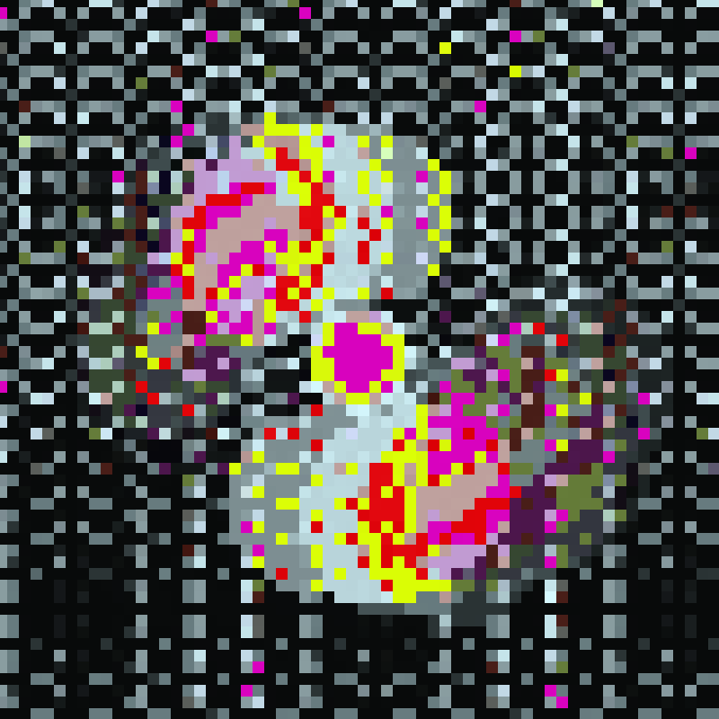 Psychedelic Pixels #18 static token preview