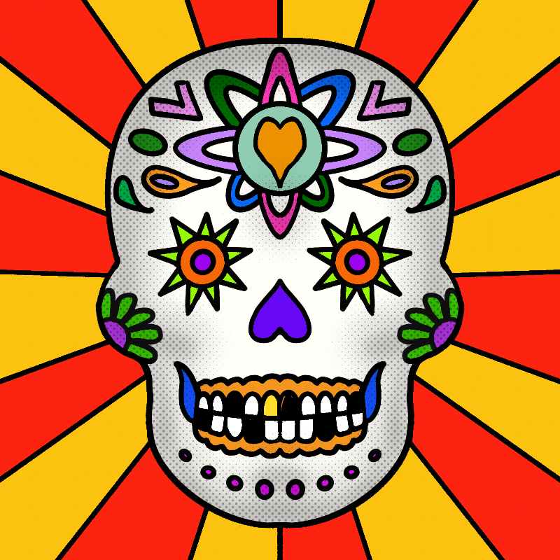 Sugar Skulls #154 static token preview