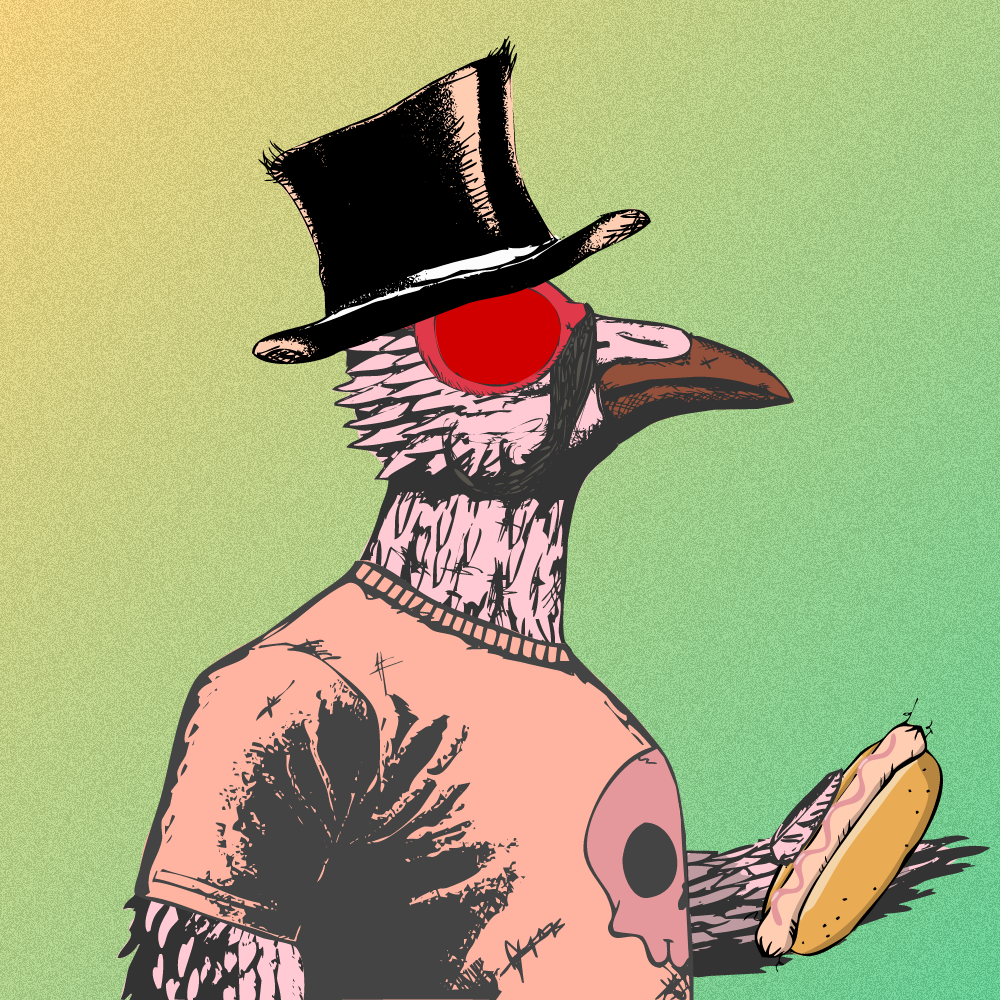 Bad Bird #18 static token preview